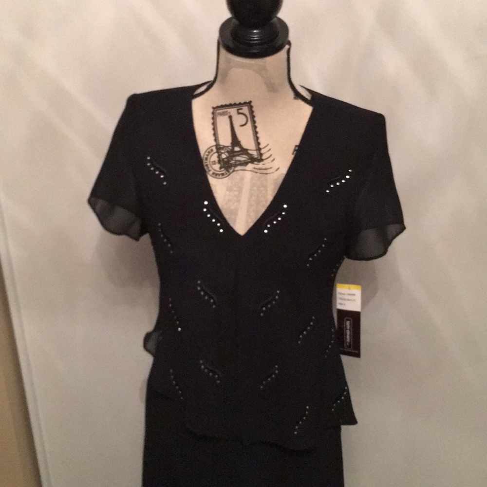 Black dress size 8 for special event.